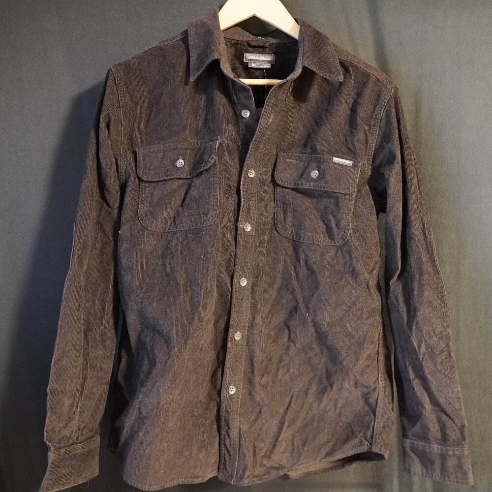 Eddie Bauer Brown Button Shirt